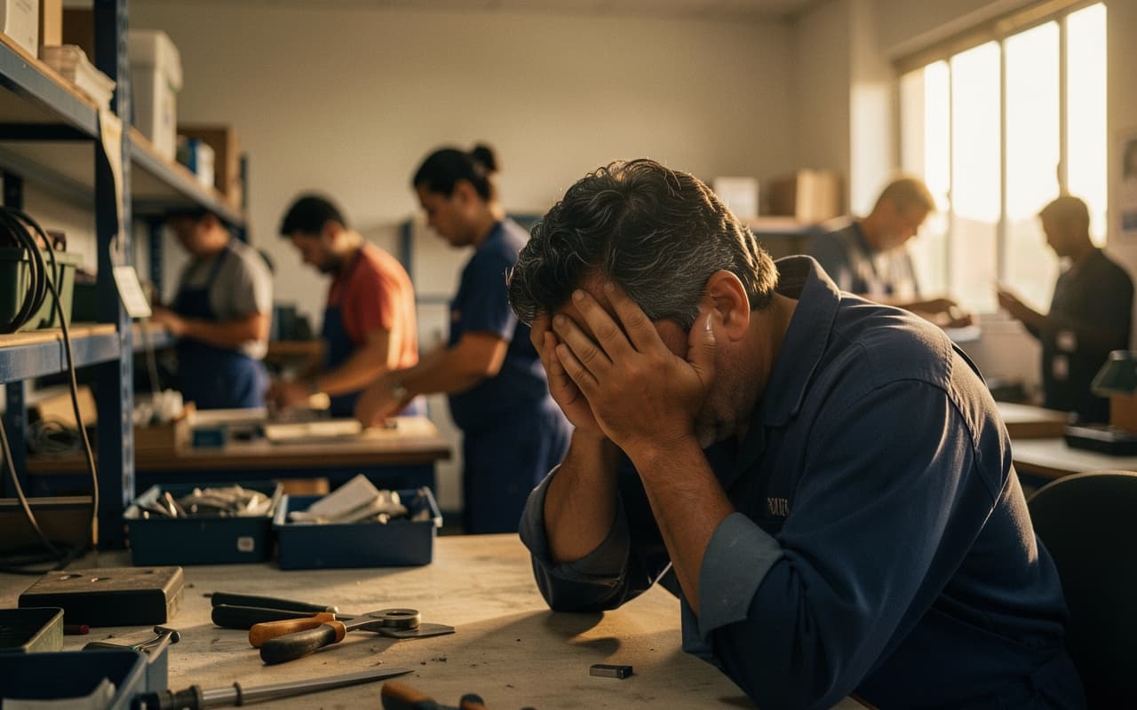 Sinais de burnout na equipe: como o gestor percebe antes do afastamento